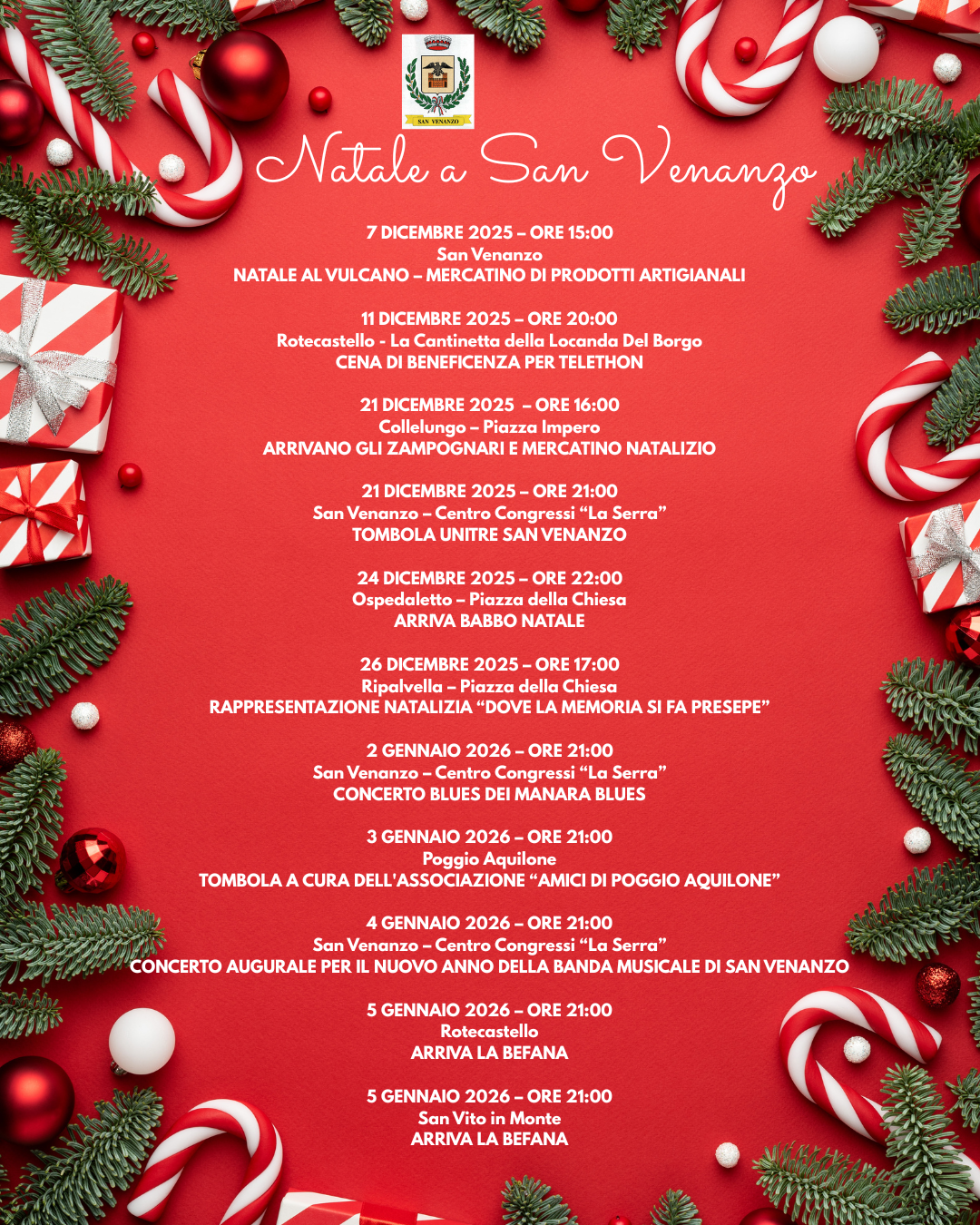 poster natale a san venanzo